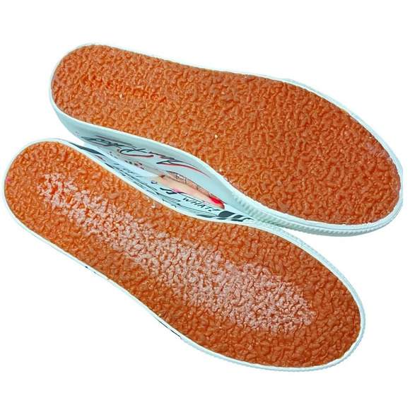 Superga Platform Sneakers Unisex Mens 7.5 Womens 9 Slip On Canvas Thick Soles - Picture 14 of 16